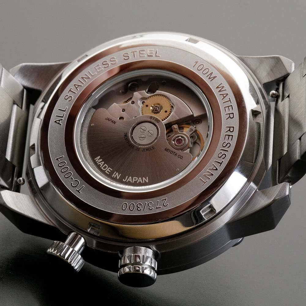 Trois Clefs механический автоматический ручной завод аналоговый японский механизм запас хода календарь нержавеющая сталь ремешок водонепроницаемый 10 АТМ кожа