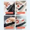 Double Window Cleaning Tool With Soft Bristles And Hanging Hole Space Saving Kitchen Bathroom Essential