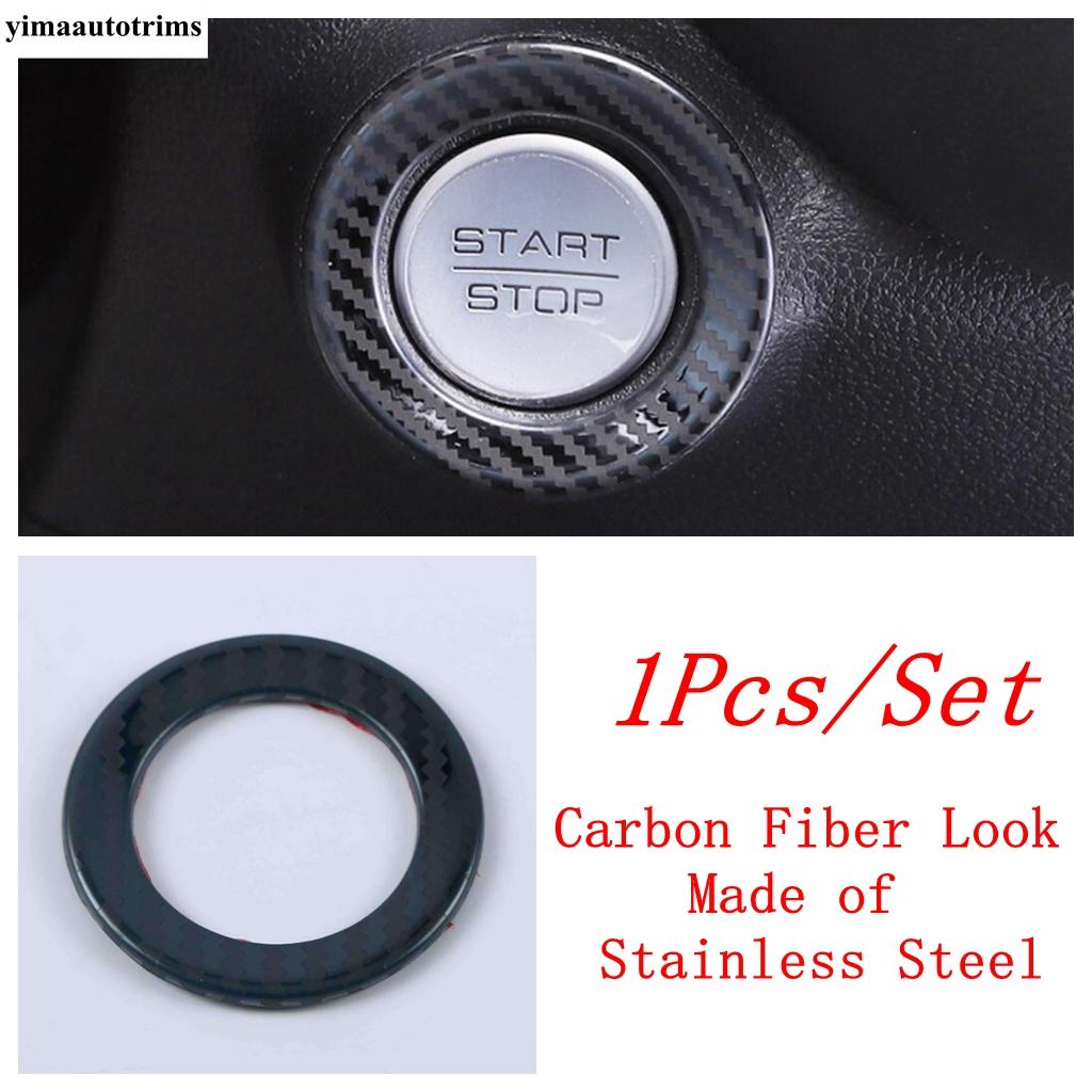 Interior Accessories For Haval Jolion - 2024 Car Ignition Device One-click Start Stop Button Decor Ring Cover Trim Stickers