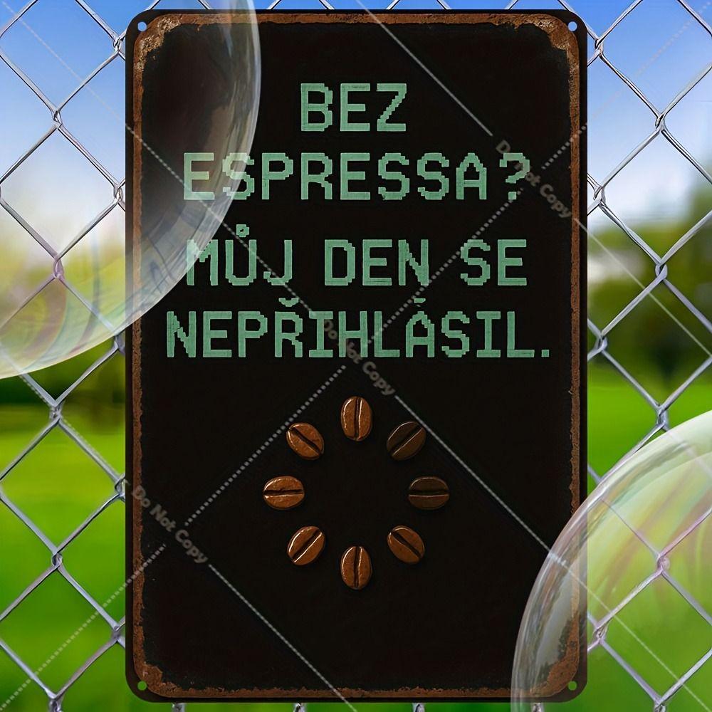 Металлическая табличка Декор для стены 20x30 см