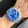 Little Red Orchid Biwan Series Men's Luminous Diving Automatic Mechanical Watch with Stainless Steel Band
