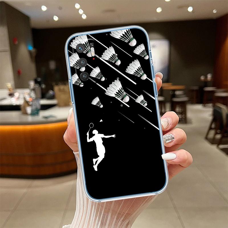 UP11 Badminton Sports Phone Case for Motorola Moto E13 E15 E20 E22 E22I E22S E30 E32 E40 E7 E7I G Plus Power Play Stylus G22 G14