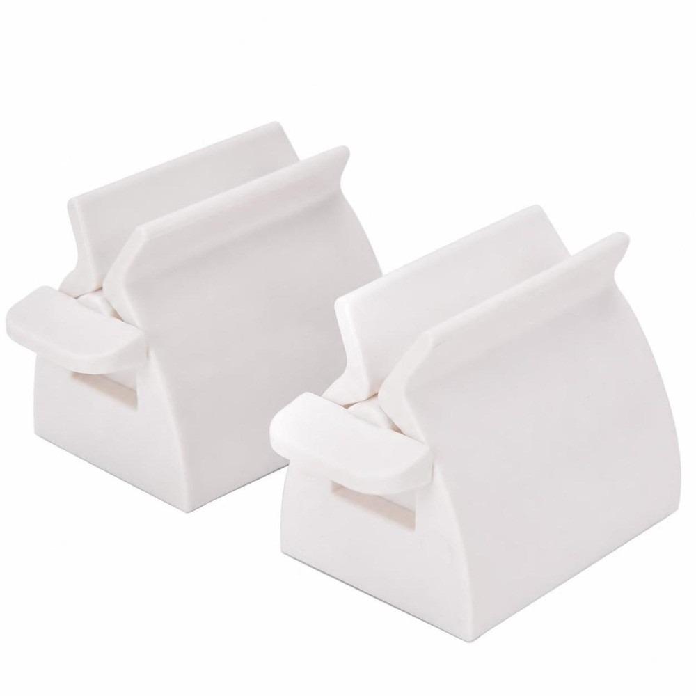 2 PCS ABS Toothpaste Squeezer Clip Holder Tube Squeezer Durable Toothpaste Dispenser Home Bathroom
