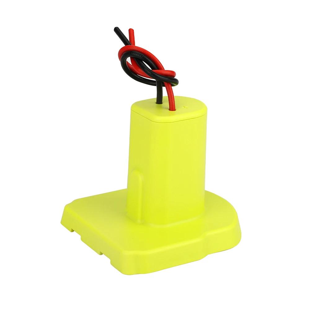 Адаптер для аккумулятора Ryobi ONE+ 18 В Nimh/Nicd/Li-ion аккумулятор DIY Power Wheels адаптер инструмент разъем для RYOBI с проводами 12AWG