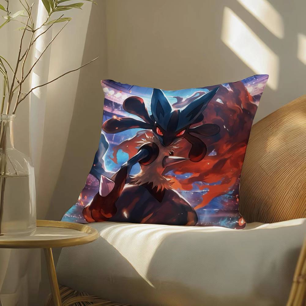 Pokemon Legendary Birds Anime Plush Pillow Cover Soft Short Plush Cushion Cover For Sofa Bedroom Home Decor Gift