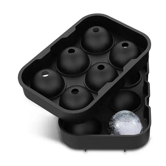 1pc Ice Cube Trays Silicone Ice Cube Molds for Freezer with Lid Reusable Whiskey Ice Mold Ball Diamond Ice Mold
