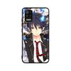 Чехол DT48 Blue Exorcist для iPhone 16 15 Plus 14 13 12 11 Pro 8 7 6S 6 SE 5S X XR XS Max Realme C30 C33 C31 9I Huawei P30 черный мягкий чехол