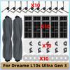 Совместимо для Dreame L10s Ultra Gen 3 / RLL53SE Аксессуары для пылесоса Основной валик Боковая щетка HEPA-фильтр Накладка для швабры Мешок для пыли