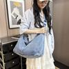 2025 Summer New Foreign Style Simple Texture Large Capacity Tote Bag Fashion Trend Women's Shoulder Messenger Bag