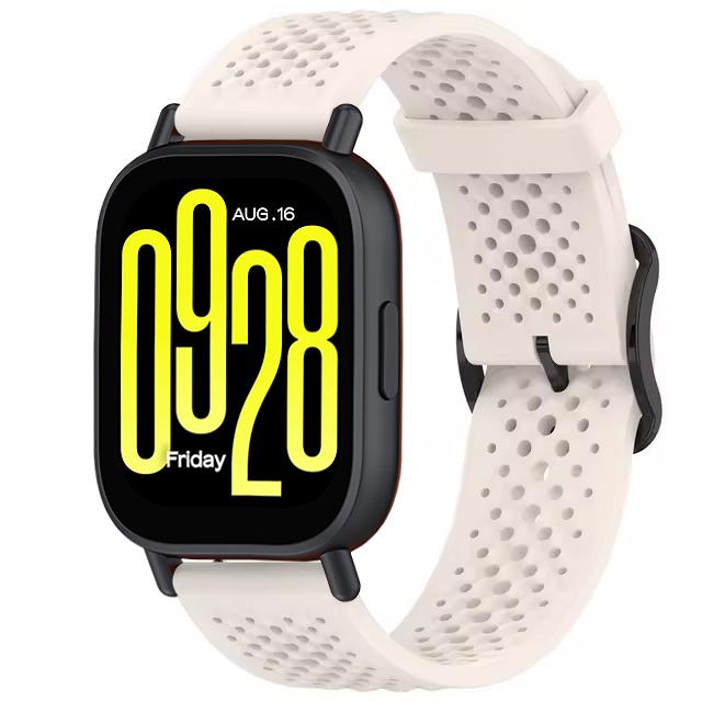 20mm 22mm Silicone Strap for Redmi Watch 5 Active/Lite Sports Smartwatch Breathable Replacement Wristband for Redmi Watch 5 Lite