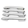 For Toyota Highlander XU70 2024 Exterior Part Modify Chrome Door Handle Cover Trim Color Change ABS Decoration Protector Sticker