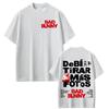 Тур Bad Bunny Debi Tirar Mas Fotos DTMF Мерч Футболки Мужская Мода Поклонники Поп-Музыки Подарок Футболка с коротким рукавом