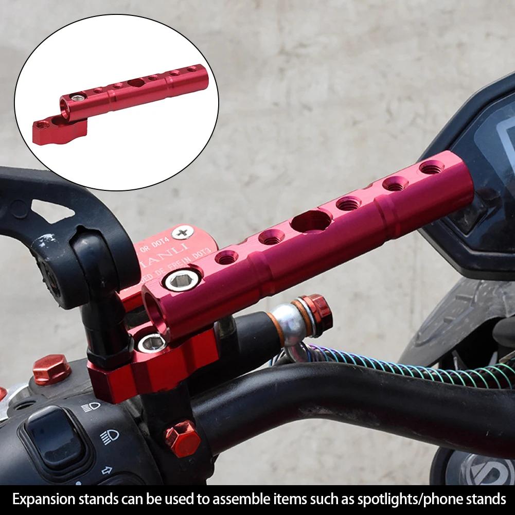 Мотоцикл Универсальный Кронштейн-Удлинитель Крепление Зеркала Заднего Вида Велосипеда Фара Прожектор Сигнальная Лампа Кронштейн Фиксированный Держатель
