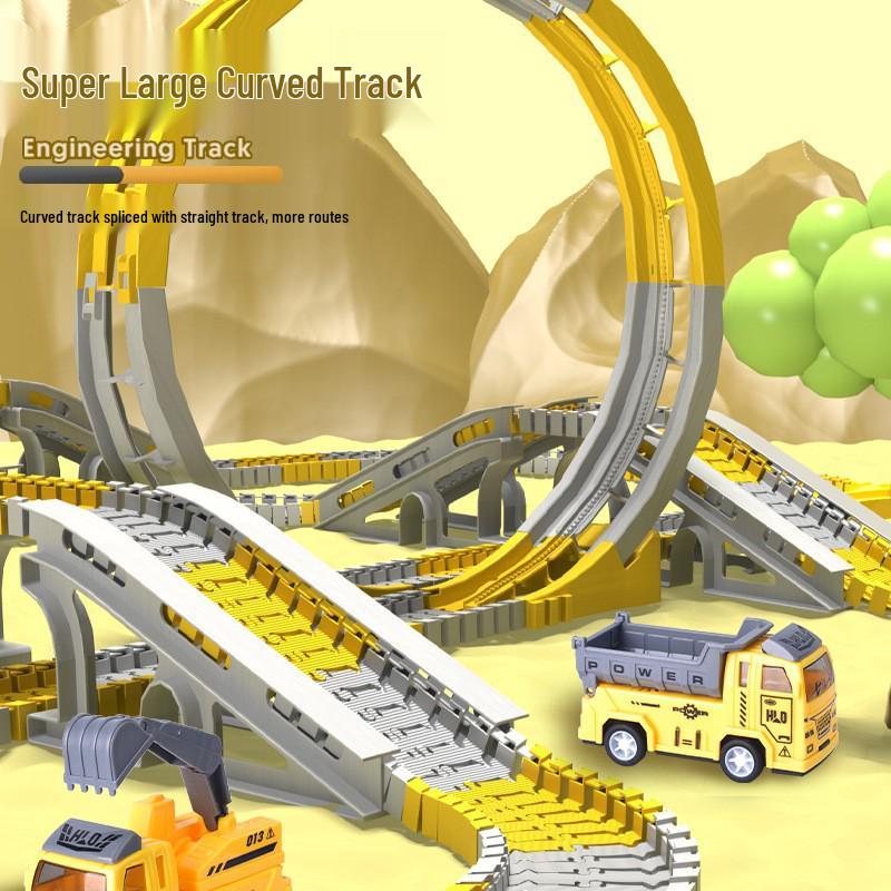 Сделай сам изменяемый трековый автомобиль: Детская образовательная игрушка «Электротехника»