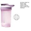 Protein Shaker Cup with Blender Ball 500ml Wide Mouth Shaker for Easy Mixing Portable Whey Protein Shaker Bottle for Sports Travel Camping