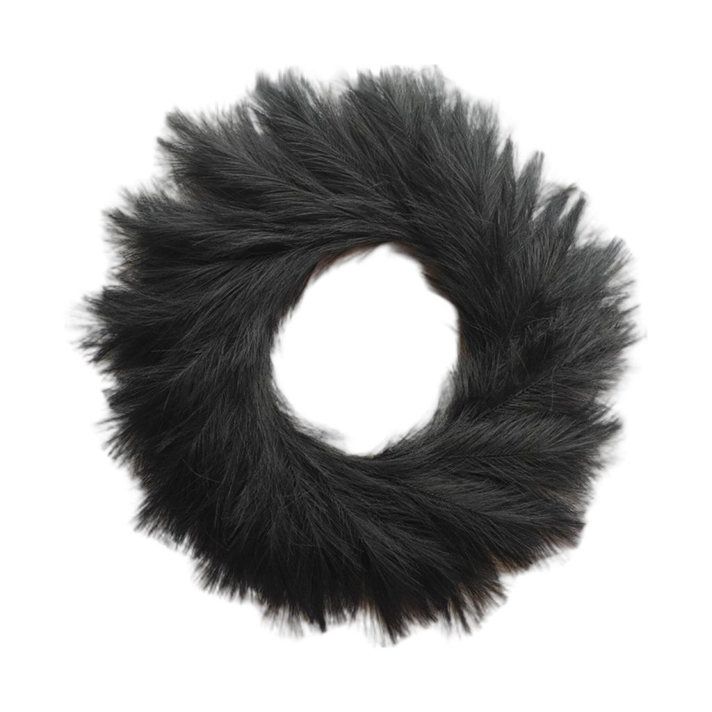 Simulation Of Frost Grass Vine Circle Bottom With Green Plants, Water Grass Vine Circle Flower Wreath, Without Battery