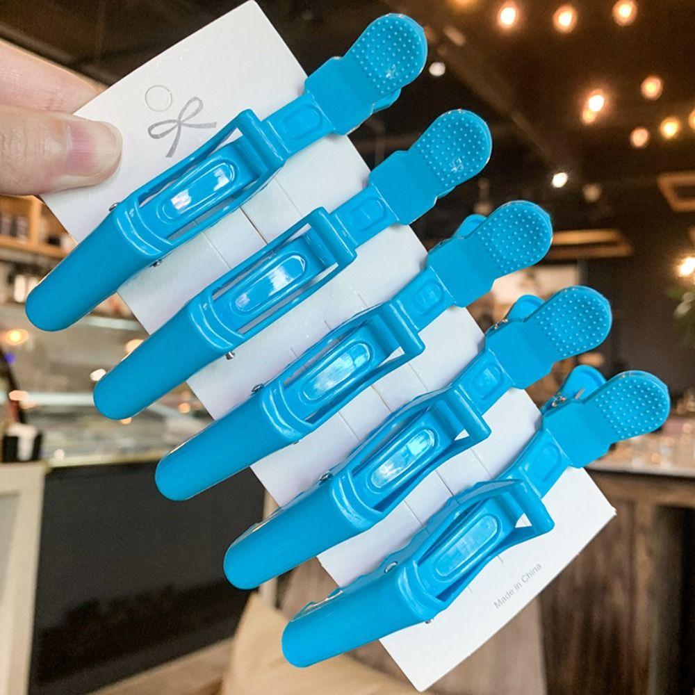 Colorful Crocodile Hairpins Salon Hair Barber Accessories Hairdressing Hair Grip  Men/Women