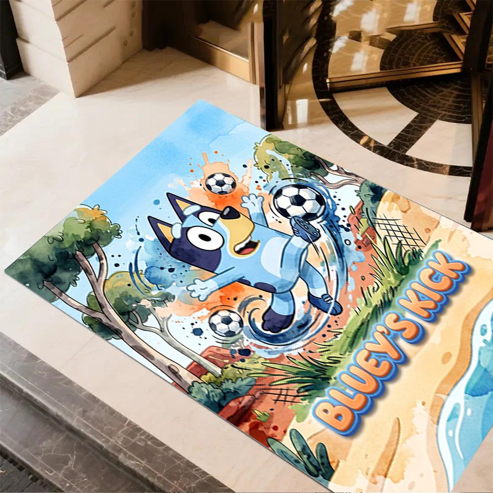 Christmas Football Celebration Customize Text Floor Rug Office Rug Perfect for Playrooms Bedrooms Decorate room Game Room Antislip Carpet