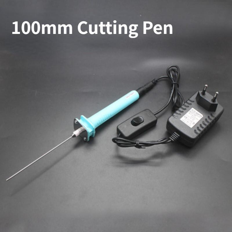 Blue Needle Type Electrothermal Foam Cutting Pen KT Board Engraving Pen Cutting Off Slot Shaped Punching Power Tool