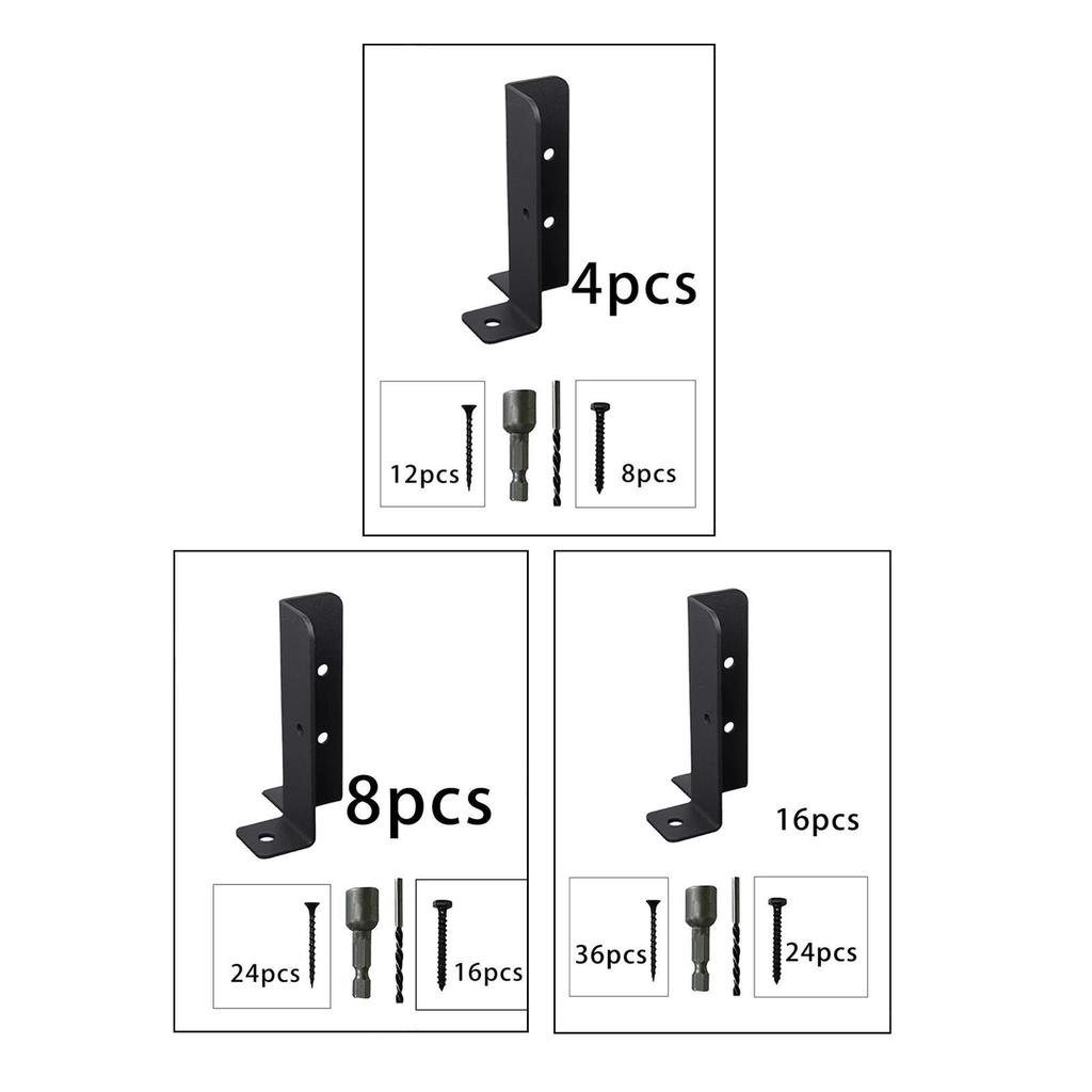 Post Base Bracket Hardware Rust Resistant Premium Deck Post Anchor Base Bracket Railing Post Bracket Fence Post Anchor Bracket