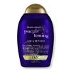 Ogx Blonde Enhance + Purple Toning Shampoo 13.0 Oz