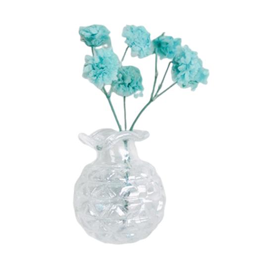 Mini Vase Refrigerator Magnet with Dried Flower Home Office Kitchen Locker Fridge 3D Miniature Flower Vase Magnetic Decoration Ornament