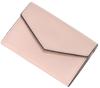 Деловой кейс для визиток Altro Rose Pink для женщин, 2 кармана, 2 отделения, вмещает от 20 до 30 карт, синтетическая кожа, стильный,