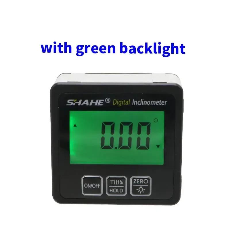 Магнитный цифровой инклинометр, уровень, алюминиевый сплав, угломер, искатель, транспортир