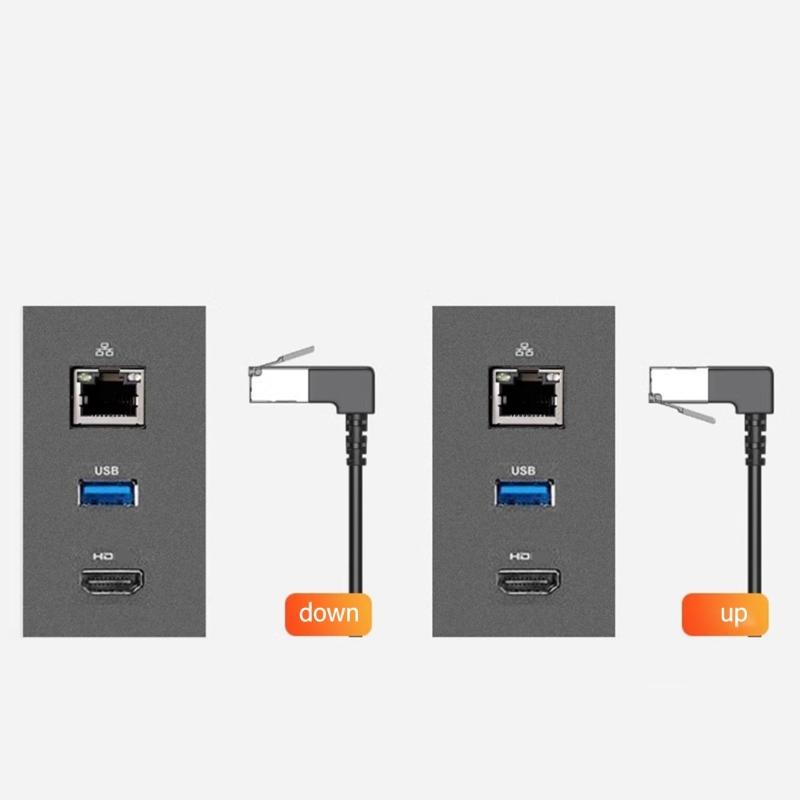 Кабель-удлинитель Ethernet Cat7 для сети, шнур с разъемом «папа-мама», кабель-удлинитель RJ45, гигабитный LAN-кабель 10G для ПК