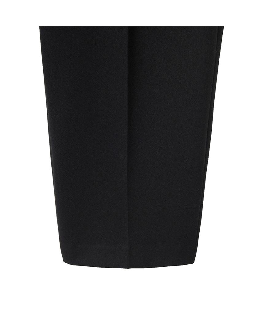 IOLO Women'S Double-Pleated Carrot Pants_Black