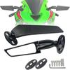 For Suzuki Gsxr 600 750 1000 Gsx1300R Gsx650F Gsx-R Motorcycle Mirror Modified Wind Wing Adjustable Rotating Rearview Mirror