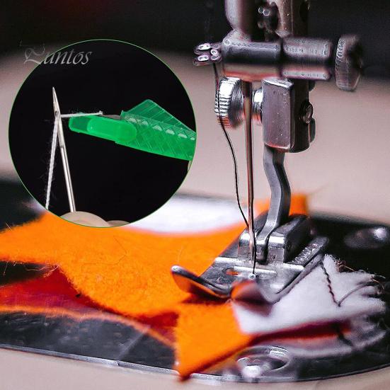 100 шт. нитевдеватель в форме рыбьего рта для самостоятельной вышивки крестом, для швейной машины, нитевдеватель, портативные пластиковые инструменты для заправки нити