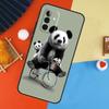 Чехол с рисунком панды, милого медведя, для Samsung Galaxy A53 A33 A13 A54 A34 A14 A56 A36 A16 A06 A12 A32 A52 A35 A17 A15 A55