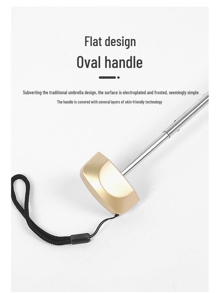 Плоский пятисложный женский зонт от солнца с защитой от УФ-лучей: Мини складной зонт двойного назначения.