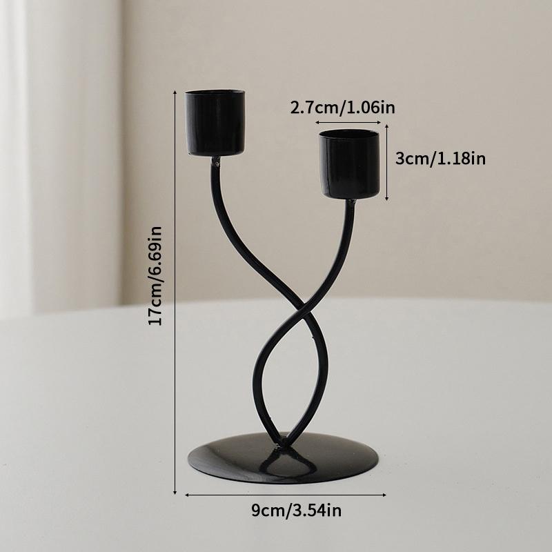 Минималистичный Винтажный Элегантный Стиль Железные Подсвечники Подсвечник Мода Свадебный Настольный Подсвечник Изысканный Подсвечник Настольный