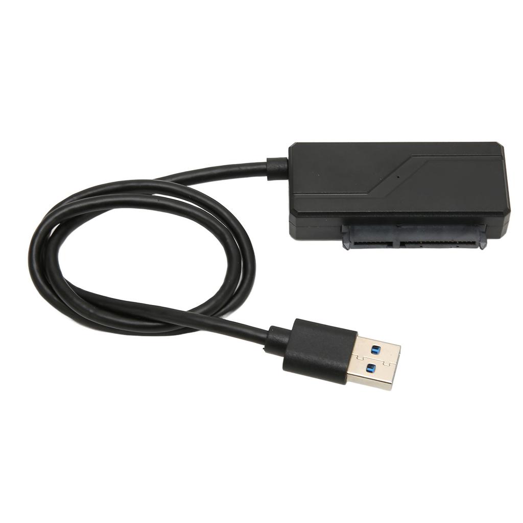 USB 2.0 To SATA 6+7 Easy Drive Cable 480Mbps USB To SATA Optical Drive Adapter Cable for Laptop PC