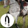 2Pcs Horse ,Horse Boot Decor,Equestrian Gear Accessories,Rubber Covered Riding Equestrian ,English