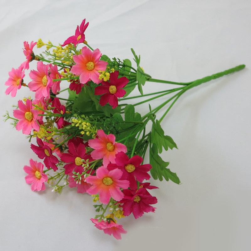 Домашний сад Свадебное украшение Новый подарок своими руками пластиковая цветочная гирлянда домашний декор искусственный цветок имитация цветов ромашка цветок поставка