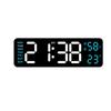 Wall-mounted Digital LED Clocks Multi-functional Display Table Clock  for Bedroom