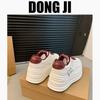 2024 осень двойное дно светлый бисквит толстая подошва белые туфли женские черно-белые туфли панда доска новые универсальные повседневные туфли