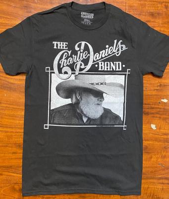 Футболка унисекс The Charlie Daniels Band American Classics Profile Black с принтом - Новая без бирок