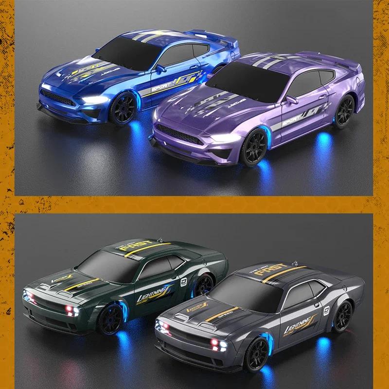 Нетоксичный RC Дрифт Автомобиль 1/43 4WD Автомобиль 2.4G Высокоскоростной 15 км/ч Пульт Дистанционного Управления Мини Гоночные Машины Модель Игрушки Для Детей Детские Подарки на День Рождения