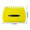 Garden Hand Rakes Set 2PCS 33x24.8cm Leaf Collection Yard Debris Tool