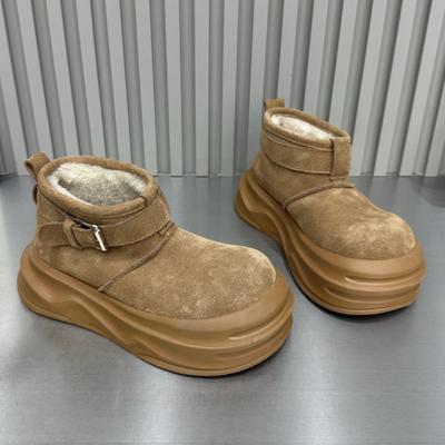 Ботильоны на платформе, ботильоны, женские туфли-мюли, зима 2025, абсолютно новые кроссовки-гладиаторы, трендовая повседневная обувь для ходьбы, Botas Mujer