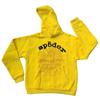 Mens Oversized Hooded Sweatshirt With Foil Print Spider Design 450g Heavyweight Fleece Lined Cotton Pullover Casual