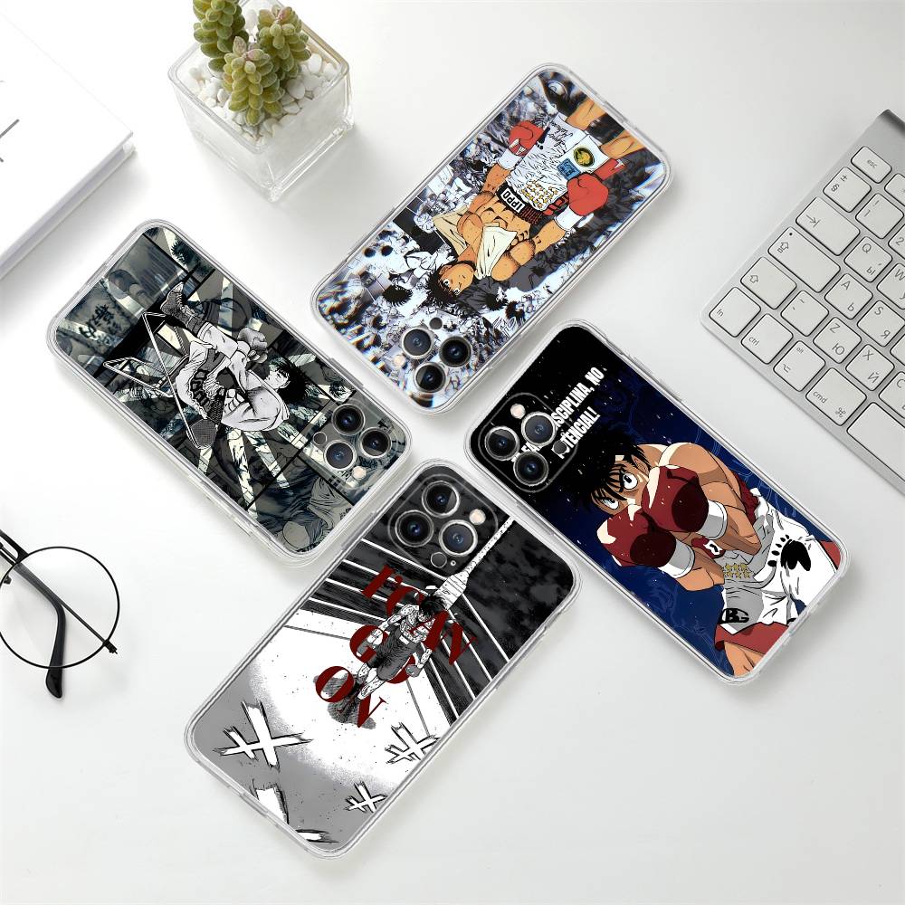 Чехол для телефона Hajime No Ippo Аниме для IPhone 17 Air 16 Pro Max 15 14 13 12 11 Plus