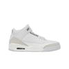 Air 3 Retro Pure Money 2025 Мужские Кроссовки Белый Металлик-Серебристый CT8532-111