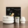 Japanese Matcha Tea Set Ceramic Matcha Bowl And Powder Jar Gift for Birthday New Year