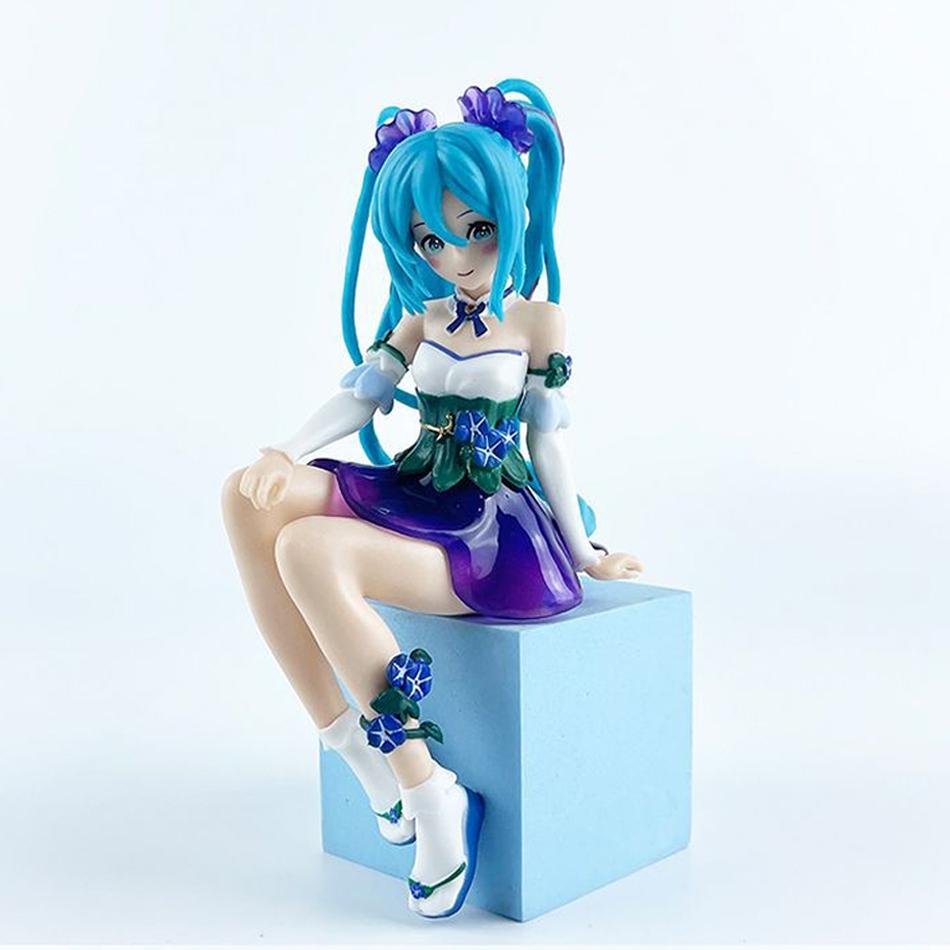 14Cm Taito Hatsune Miku Action Figure, Conventional Fashion, Collectable Model, Collectable Decoration Toys, Birthday Gift