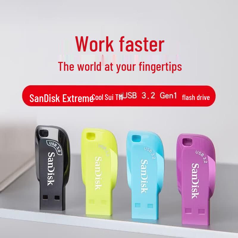 SanDisk USB-флеш-накопитель CZ410 128 ГБ USB 3.2